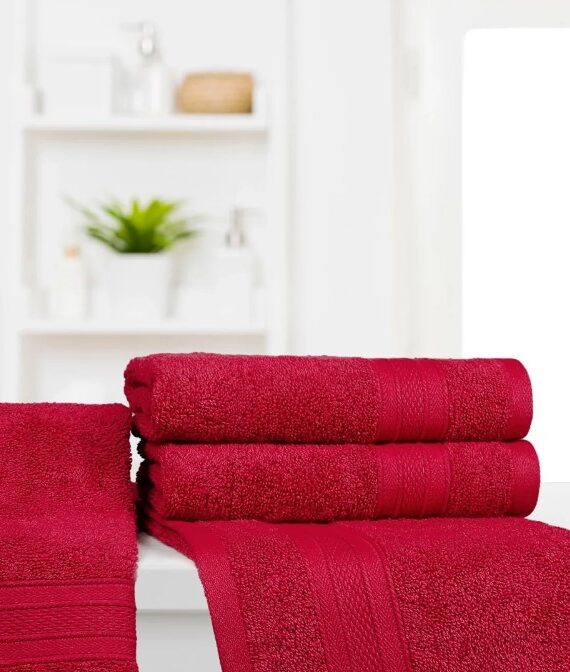 Soft Comfort Crimson Air Rich Hand Towel